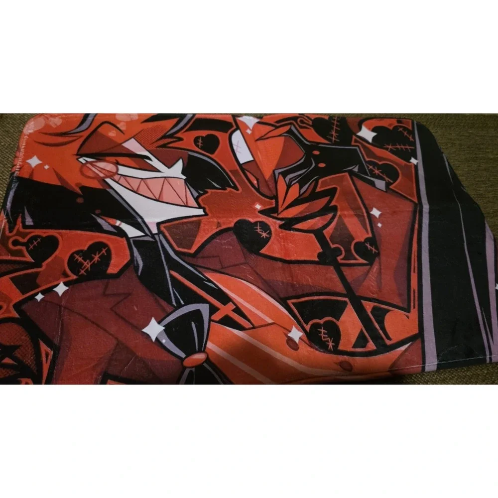 Alastor FLOOR Mat Desk Rug Matches Hazbin Hotel Pin-Up‎ Alastor Valentine's 2024